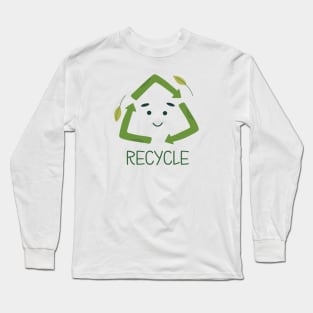 Recycle symbol Long Sleeve T-Shirt